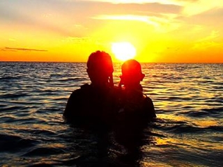 Snorkel al atardecer